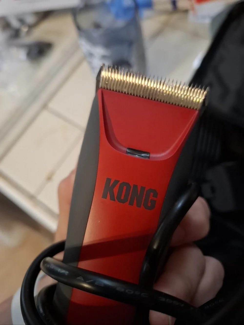 KONG 3-Speed Dog Grooming Clipper Kit Corded